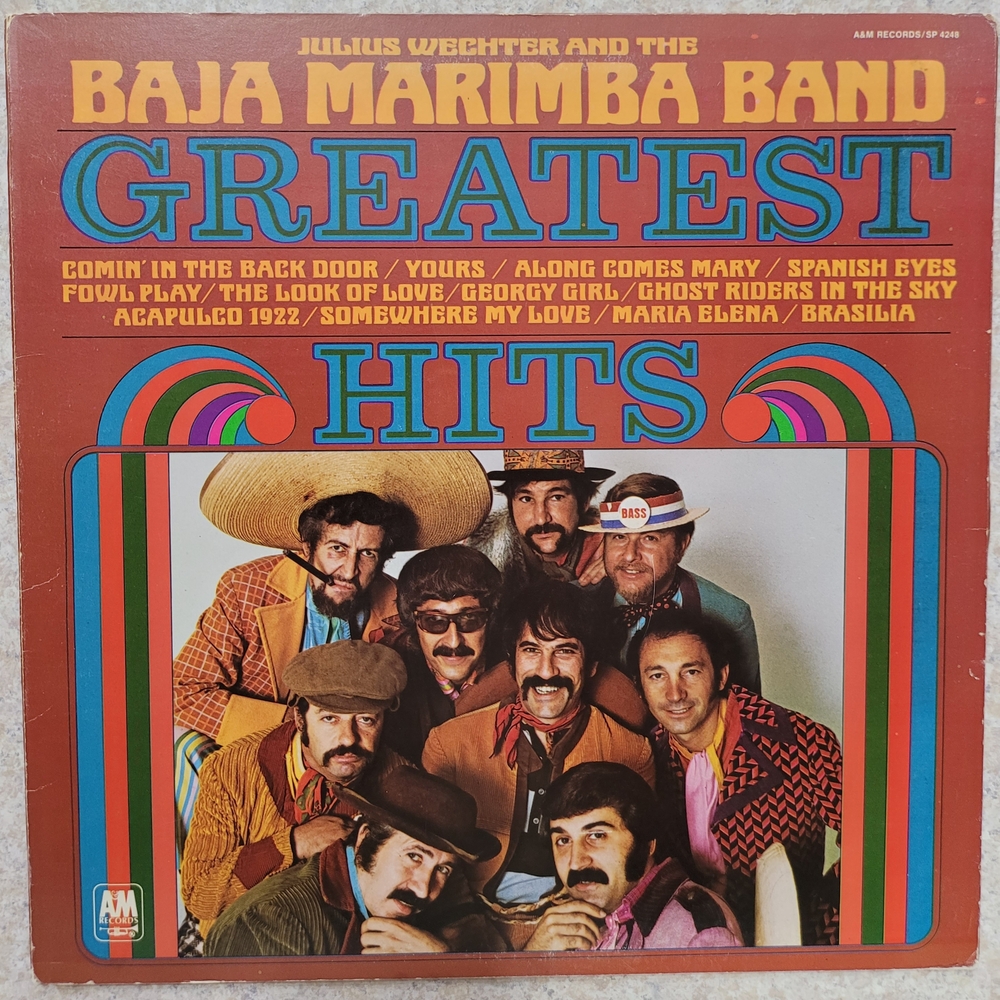 Baja Marimba Band Greatest Hits Vinyl Record